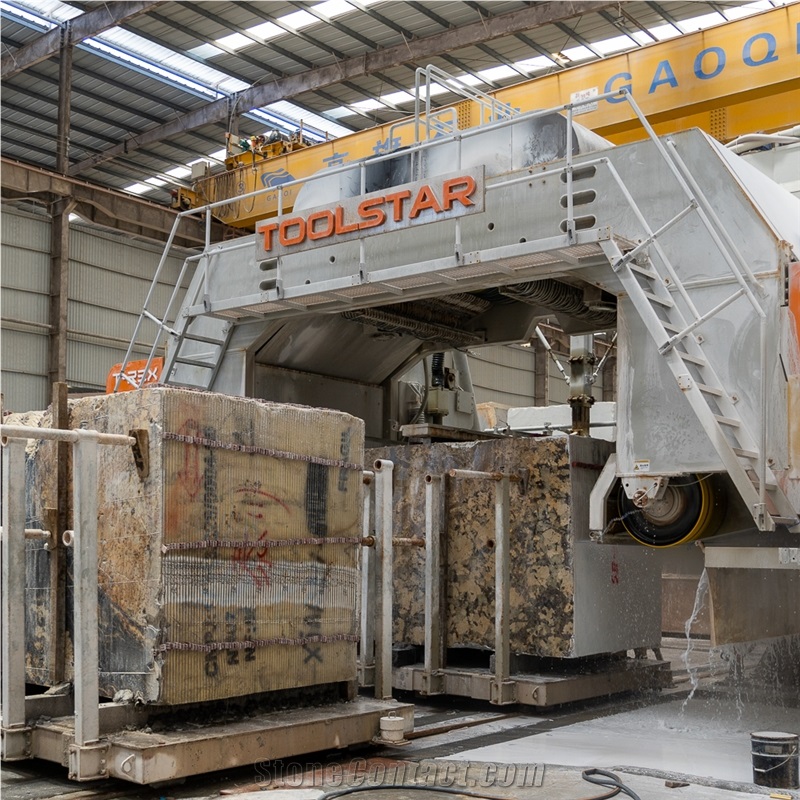 دستگاه مولتی وایر TOOLSTAR برای برش اسلب سنگ