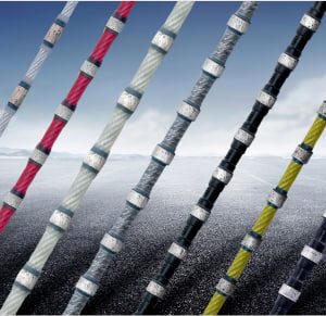 سیم برش الماسه TOOLSTAR - برای برش دقیق گرانیت، مرمریت و بتن