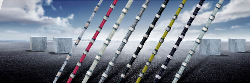 سیم برش الماسه TOOLSTAR - برای برش دقیق گرانیت، مرمریت و بتن