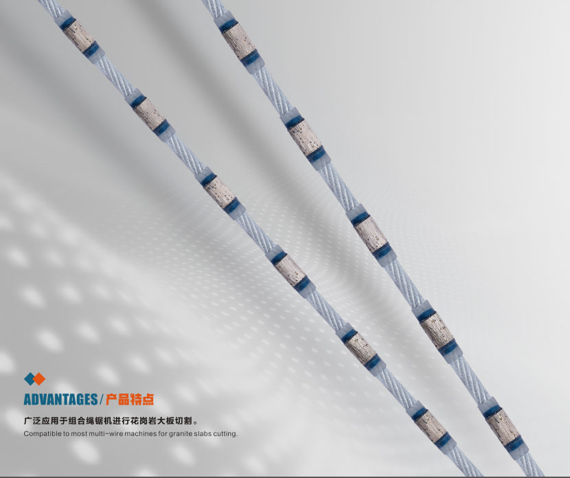 سیم برش الماسه TOOLSTAR - برای برش دقیق گرانیت، مرمریت و بتن
