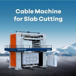 دستگاه مولتی وایر TOOLSTAR برای برش اسلبهای نازک مرمریت