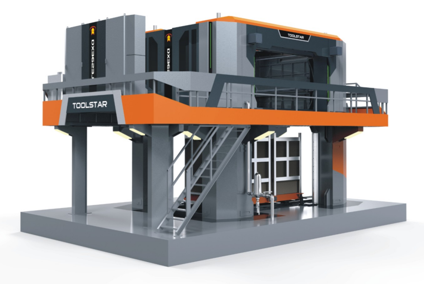 دستگاه مولتی وایر سیم نازک مخصوص برش اسلب مرمریت مدل بالابُر